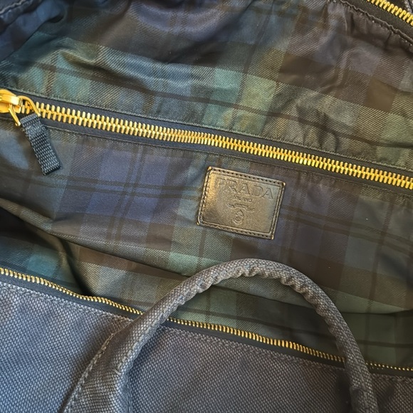 Prada Travel Duffle - Navy - Picture 2 of 4